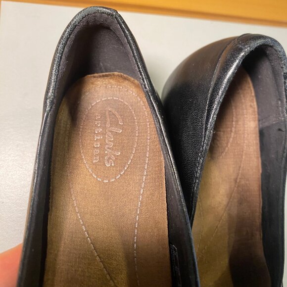 Clarks - Size 6.5M - Womens Artisan Black Rosalyn Belle Classic Heels - Picture 10 of 14